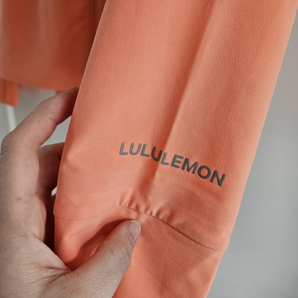 lululemon athletica Mist Over Windbreaker Apricot Color Size 14 - Picture 4 of 9